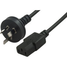Comsol Male 3 Pin AC to Female IEC-C13 Power Cable 2m